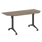 Стол складной мобильный Рива X-Pull X.M-7.T2 Тиквуд Темный/Антрацит