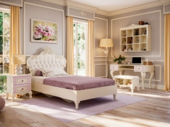 Комплект мебели для детской Любимый дом Маркиза 3 Алебастр Шампань