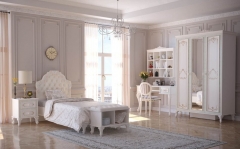 Комплект мебели для детской Любимый дом Луиза 2 Алебастр Шампань