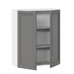 Шкаф кухонный 800 высокий Любимый дом Джелатто ЛД 241.460.000.113 Белый Оникс серый