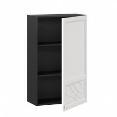 Шкаф кухонный 600 высокий Любимый дом Джулия ЛД 284.450.000.070 Черный Белый