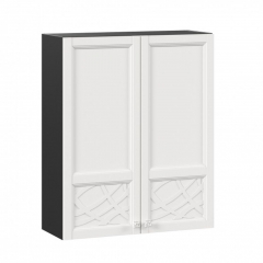 Шкаф кухонный 800 высокий Любимый дом Джулия ЛД 284.460.000.071 Черный Белый