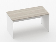 Стол прямой Персона Грата Deka ЛДСП каркас 75.07.14 Дуб Сантана светлый/Белый