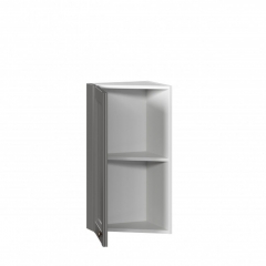 Шкаф кухонный окончание 350 Любимый дом Амели-3 ЛД 299.690.000.059 Белый Оникс серый