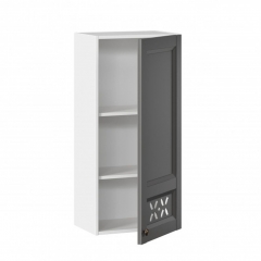 Шкаф кухонный 450 высокий Любимый дом Амели-3 ЛД 299.430.000.043 Белый Оникс серый