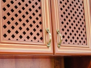 Шкаф кухонный 800 высокий с решеткой Любимый дом Кантри ЛД 235.346.000 Ноче Таволато