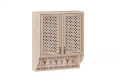 Шкаф кухонный 800 с открытой полкой с решеткой Любимый дом Кантри ЛД 235.293.000 Сономе эйч светлая