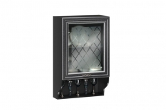 Шкаф кухонный 600 с открытой полкой Любимый дом Италия ЛД 275.556.000 Черный Дуб темный