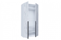 Шкаф двухстворчатый Любимый дом Норд ЛД.677.070.000 Белый/Статуарио