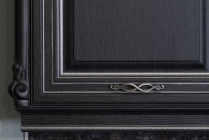 Шкаф кухонный 600 Любимый дом Италия ЛД 275.356.000 Черный Дуб темный