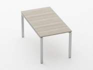 Стол для переговоров Персона Грата Deka П-обр.каркас 71.145.08 Дуб Сантана светлый