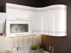 Шкаф кухонный 800 горизонтальный с 2 дверями Любимый дом Анастасия ЛД 005.531.000 Белый