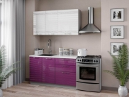 Кухонный гарнитур 2000 Любимый дом Анастасия 4 Белый Ежевика