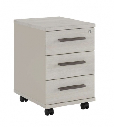 Тумба подкатная 3 ящика POINTEX New Line NLN36330321 Дуб шамони светлый