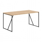 Стол письменный Skyland LOFTIS LST 1580 Дуб Бофорд/Черный