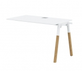 Брифинг-приставка Skyland Forta FB 1167 Белый премиум Дуб Гамильтон