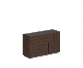 Шкаф Норден Oliver OL-20-14.OS.OS.DT.L Оникс серый-дуб табак