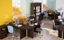Комплект офисной мебели Skyland Simple 01 Дуб Юкон
