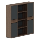 Шкаф высокий трехсекционный Норден QUARTZ QZ.0303.BW.GF