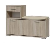 Тумба под обувь Гранд Кволити Лира 2-0714 Дуб сонома