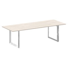 Стол переговорный на О-образном м/к Рива ONIX DIRECT LUX M-O.MO-PRG-25 Денвер светлый