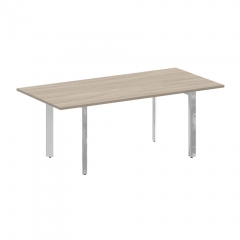 Стол переговорный на П-образном м/к Рива ONIX DIRECT LUX M-O.MP-PRG-19 Дуб Аттик