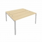 Рабочая станция Рива Metal System Б.РАС-СП-2.3 Акация/Серый