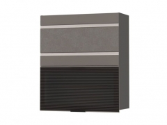 Шкаф-витрина со складной системой Витра Грейс 105.81 Оникс Кубанит