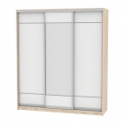 Шкаф-купе Аларти B-230х200х60-2ДСС-Белый-D7D8D7