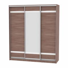 Шкаф-купе Аларти B-230х200х60-3ЯШТ-D9D10D9