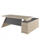 Стол письменный 155 левый POINTEX IRV30310302 Светлый дуб