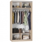 Шкаф-купе Аларти B-220х120х60-3ЯШС-D8D8