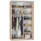 Шкаф-купе Аларти B-220х135х60-1ВД-D8D8