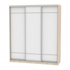 Шкаф-купе Аларти B-220х200х60-1ДСС-Белый-D7D7D7