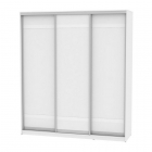 Шкаф-купе Аларти B-220х200х60-1Белый-D9D9D9