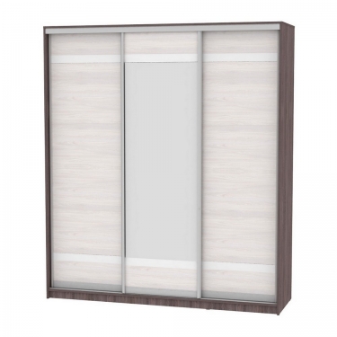 Шкаф-купе Аларти B-220х200х60-1ЯАТ-ЯАС-D9D10D9