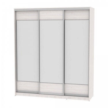 Шкаф-купе Аларти B-220х200х60-2ЯАС-D8D8D8