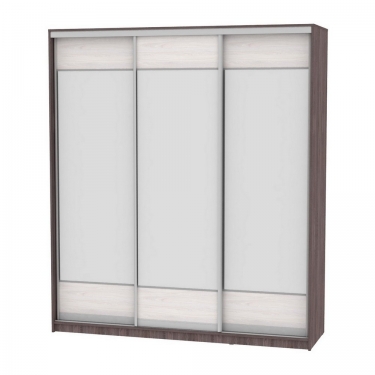 Шкаф-купе Аларти B-220х200х60-2ЯАТ-ЯАС-D8D8D8