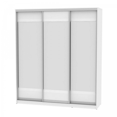 Шкаф-купе Аларти B-220х200х60-2Белый-D10D10D10