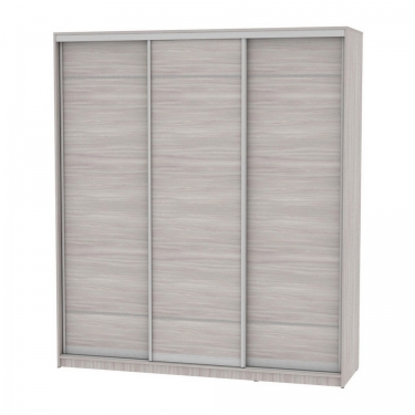 Шкаф-купе Аларти B-220х200х60-3ЯШС-D7D7D7
