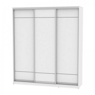 Шкаф-купе Аларти B-220х200х60-3Белый-D7D7D7