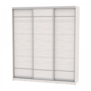 Шкаф-купе Аларти B-220х200х60-3ЯАС-D7D7D7