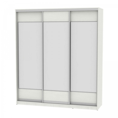 Шкаф-купе Аларти B-220х200х60-3ВД-D8D8D8