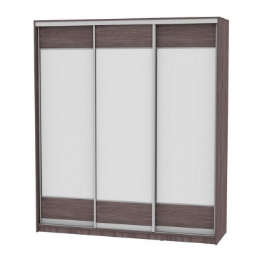 Шкаф-купе Аларти B-220х200х60-3ЯАТ-D8D8D8