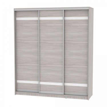 Шкаф-купе Аларти B-220х200х60-3ЯШС-D9D9D9