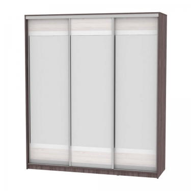 Шкаф-купе Аларти B-220х200х60-3ЯАТ-ЯАС-D10D10D10