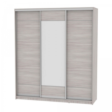 Шкаф-купе Аларти B-220х200х60-3ЯШС-D7D8D7