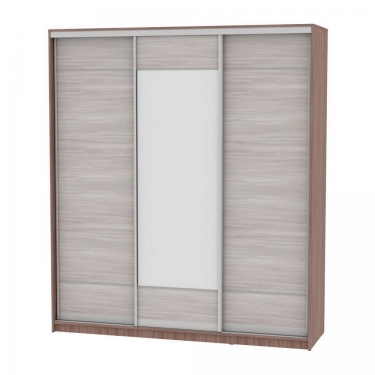 Шкаф-купе Аларти B-220х200х60-3ЯШТ-ЯШС-D7D8D7