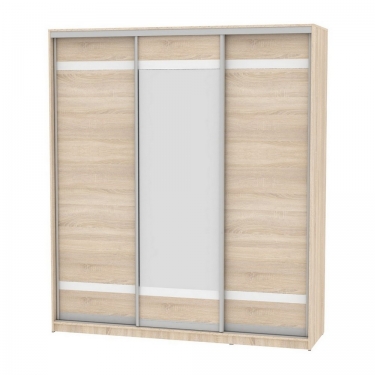 Шкаф-купе Аларти B-220х200х60-3ДСС-D9D10D9