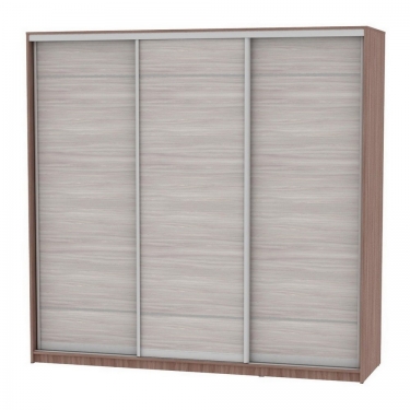 Шкаф-купе Аларти B-220х235х60-1ЯШТ-ЯШС-D7D7D7